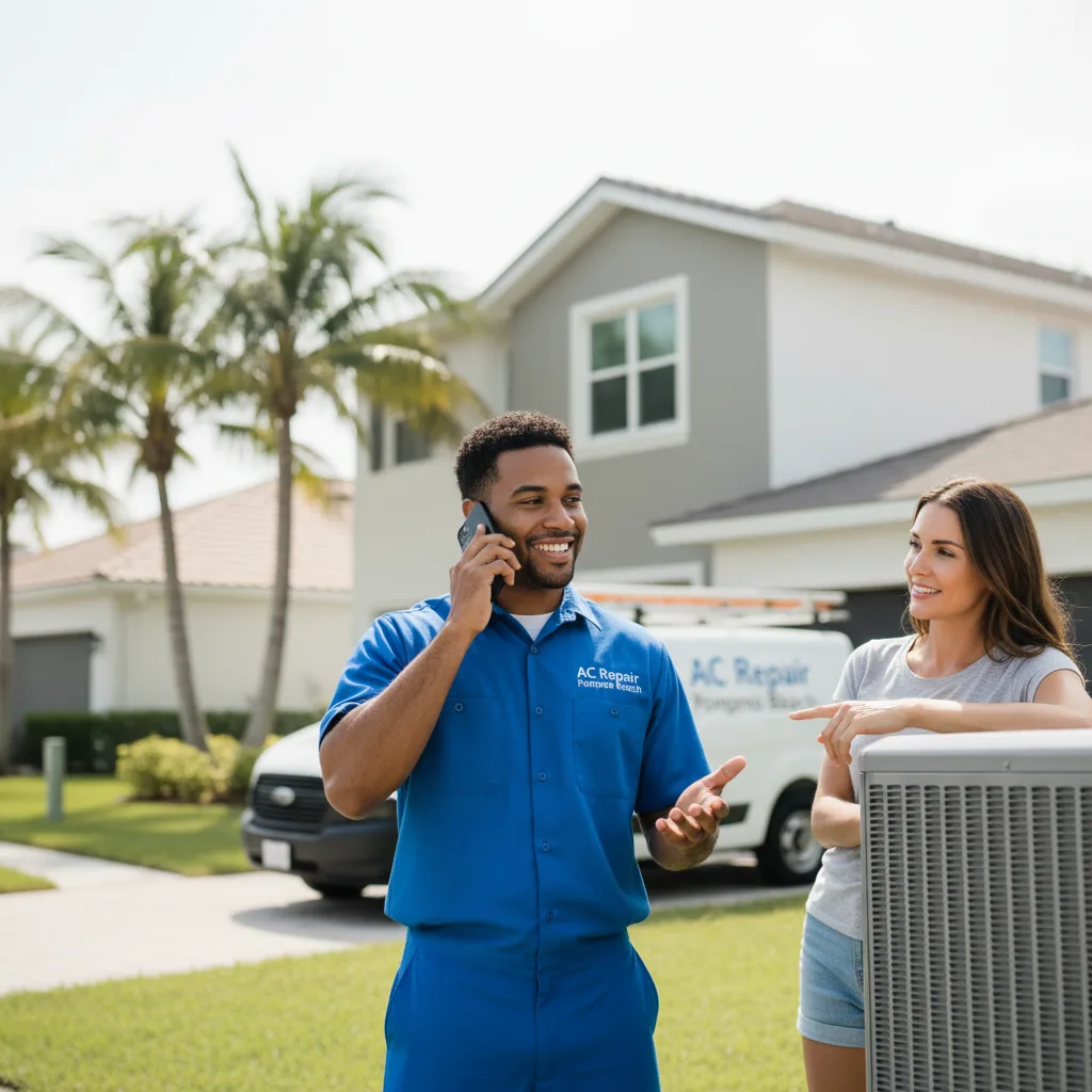 AC Repair Pompano Beach customer support in Urbana
